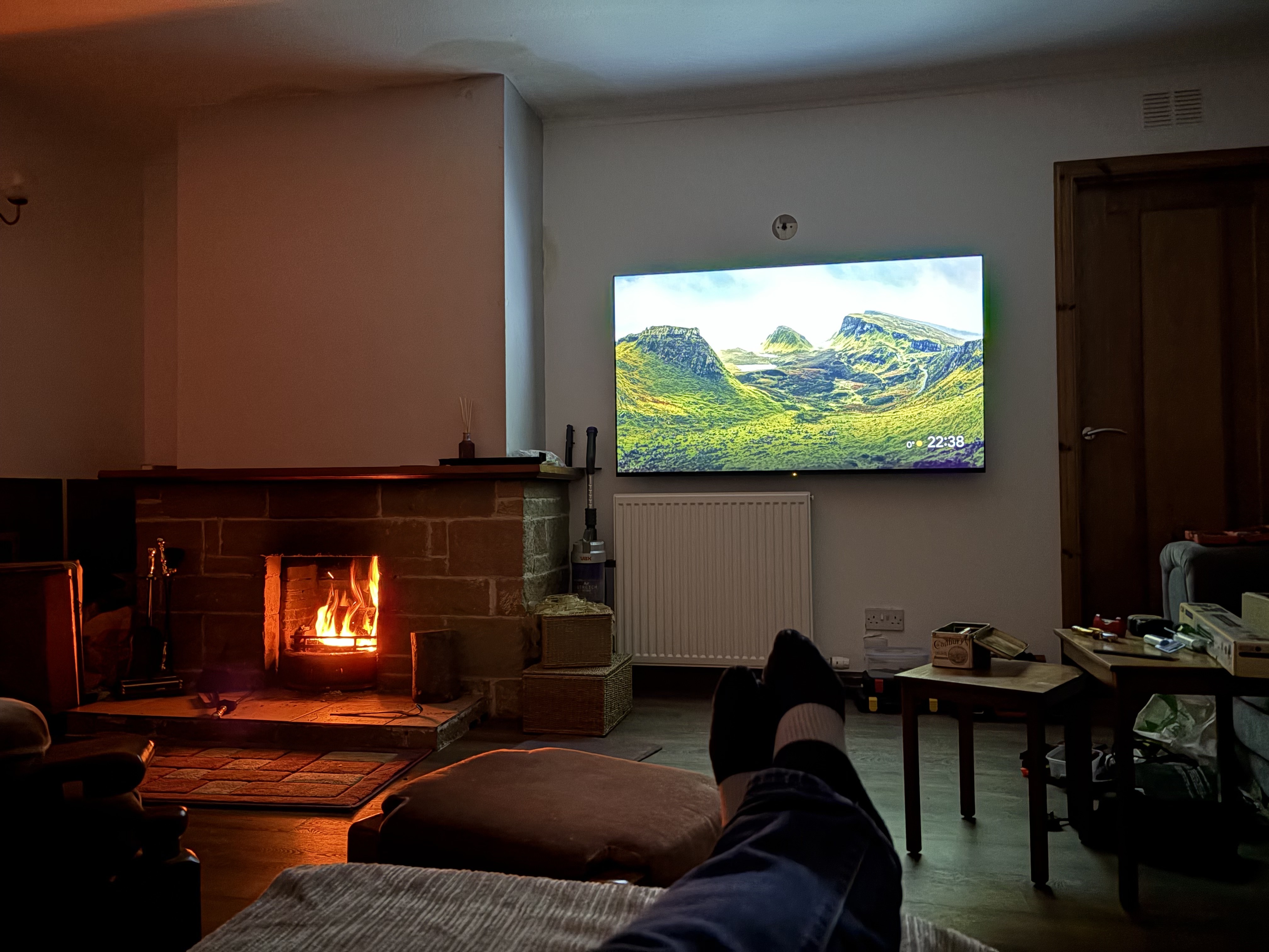 Cosy nights in by the fire
