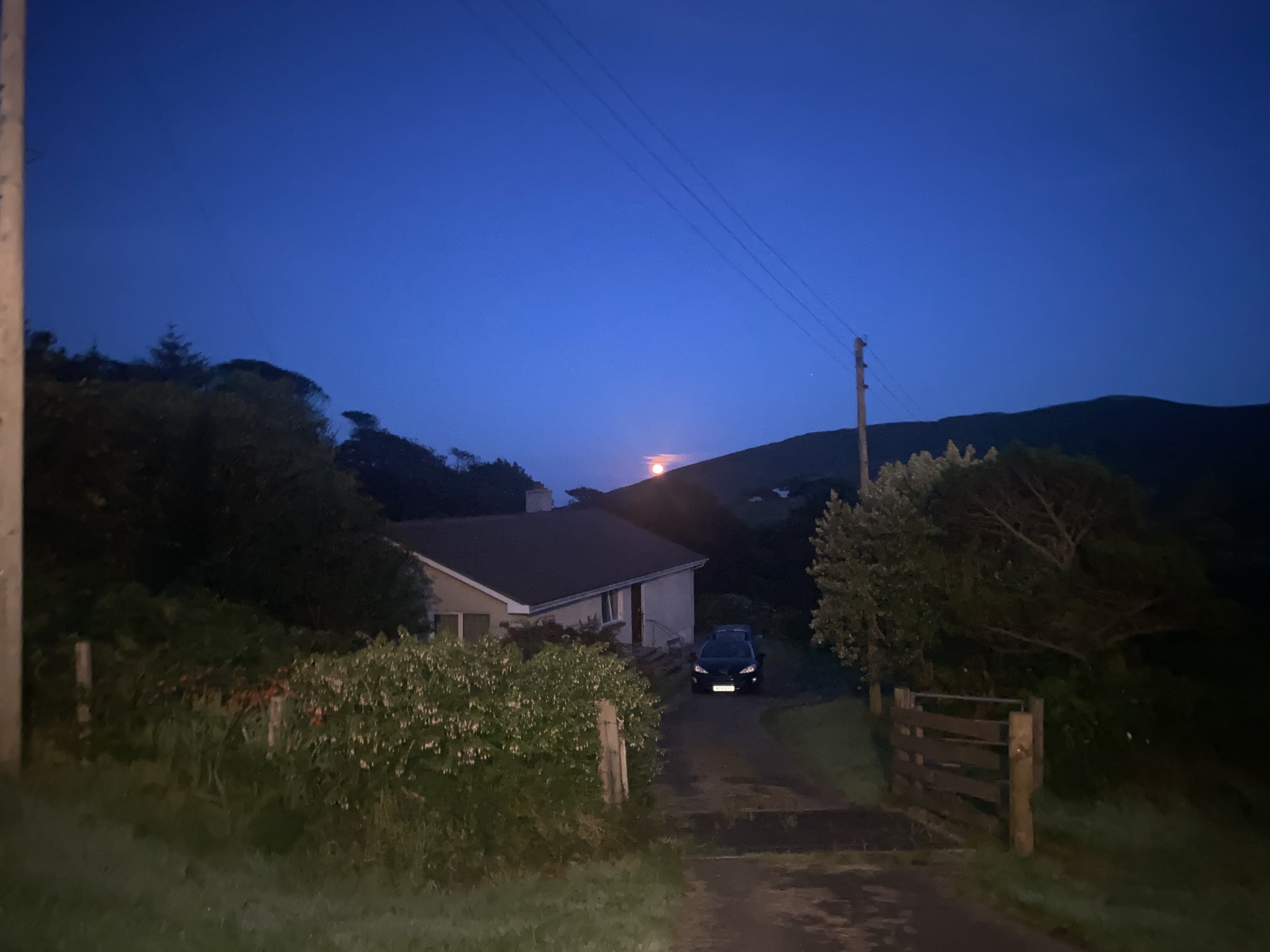 Moonrise over Woodview